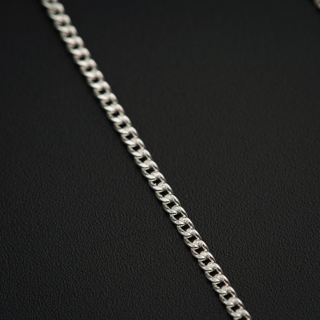 Elegance in Silver: Jaswandi Mangalsutra Chain